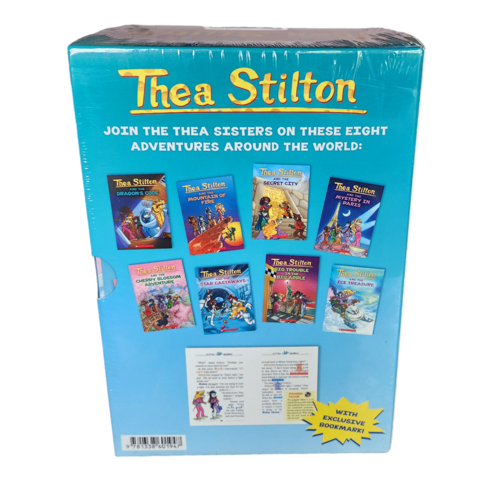 Thea Stilton Starter Series Bundle Pack of 8 Books with Exclusive Bookmark