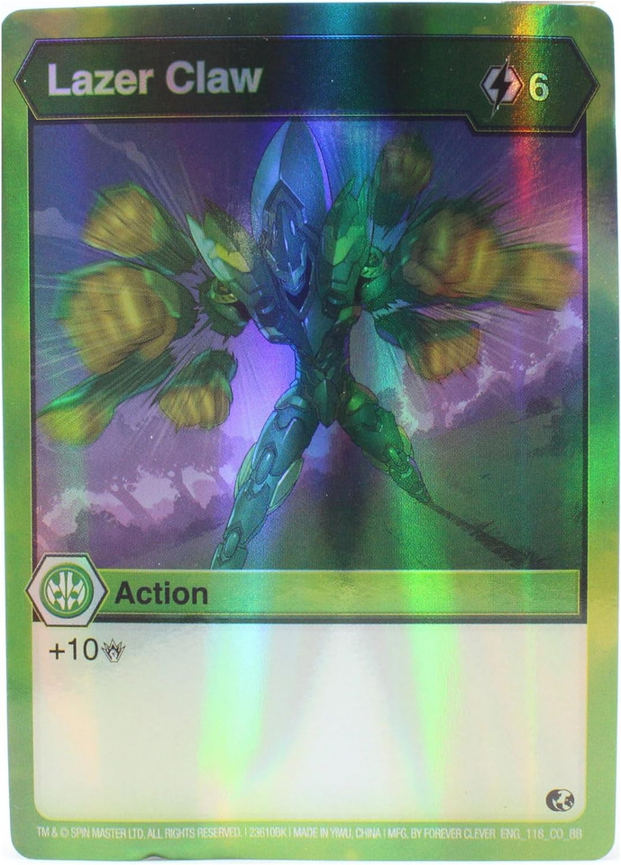 Bakugan Trox Collector Figure with 2 Trading Cards and Coin