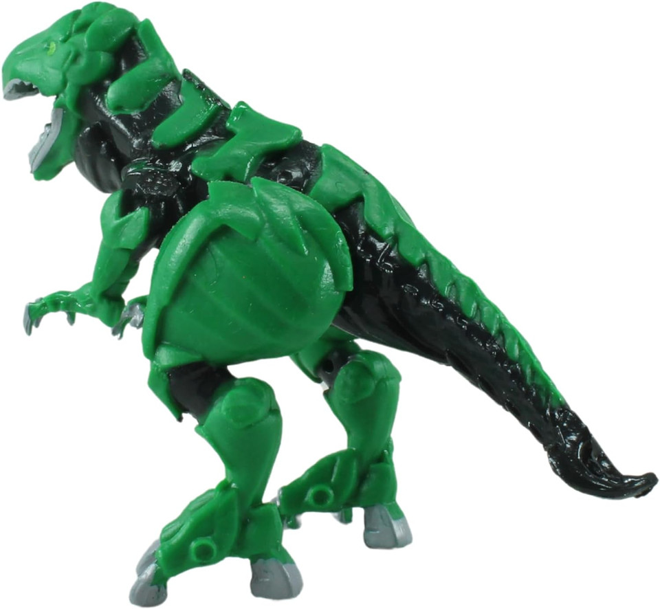 Bakugan Trox (Green) Collector Figure with 2 Trading Cards and Coin