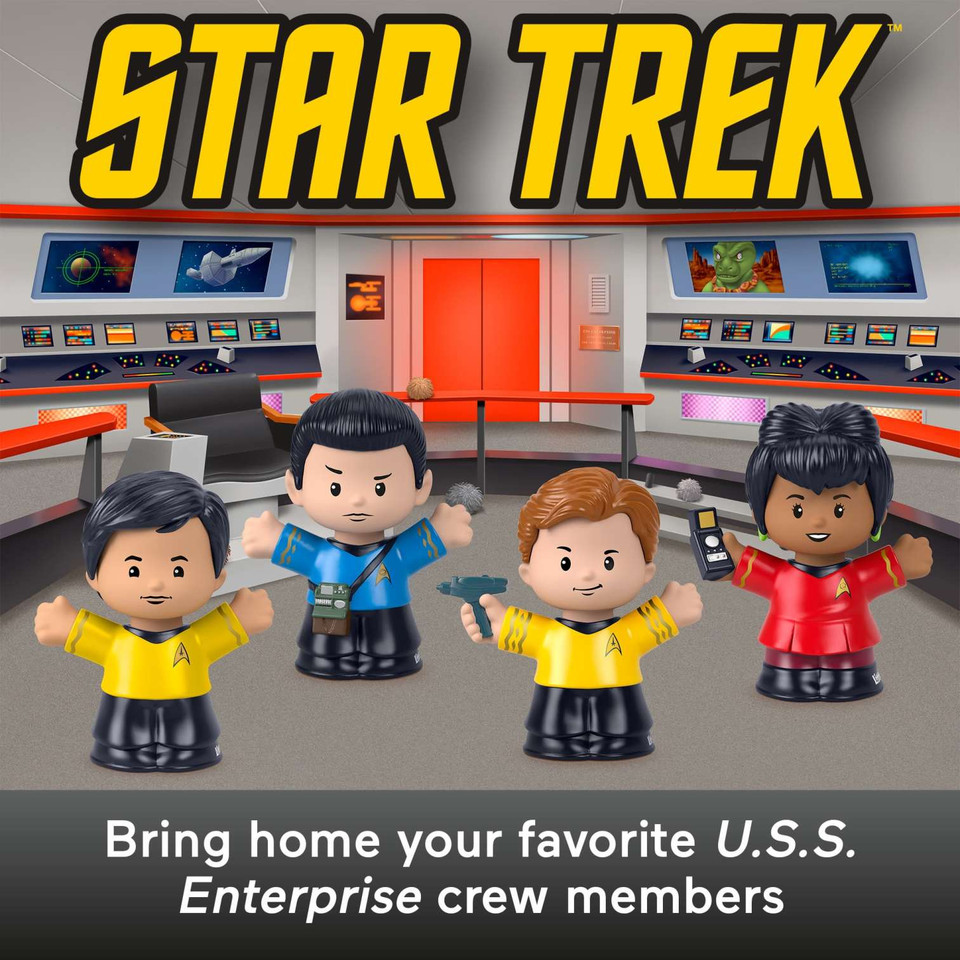 Fisher-Price Star Trek The Original Series Little People Collector Figure Set