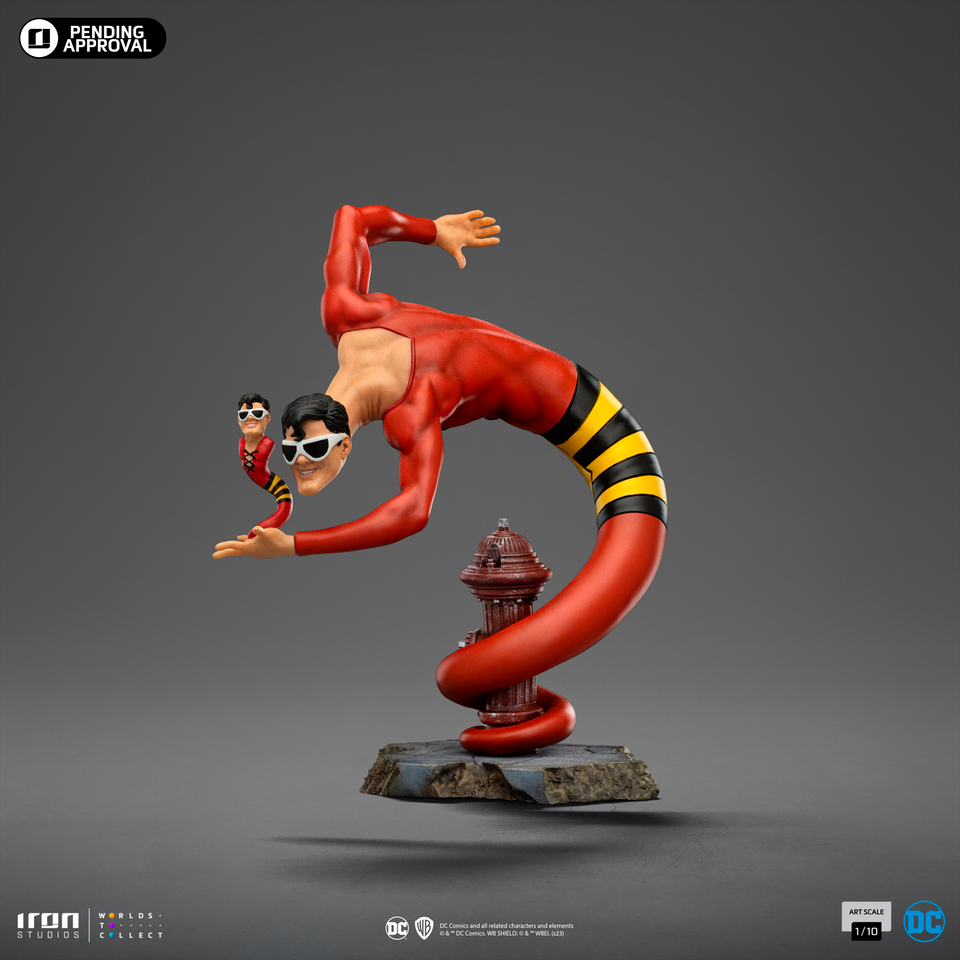 Iron Studios DC Comics Plastic Man Limited Edition 1/10 Art Scale Statue Iron Studios DC Comics Plastic Man Limited Edition 1/10 Art Scale Statue