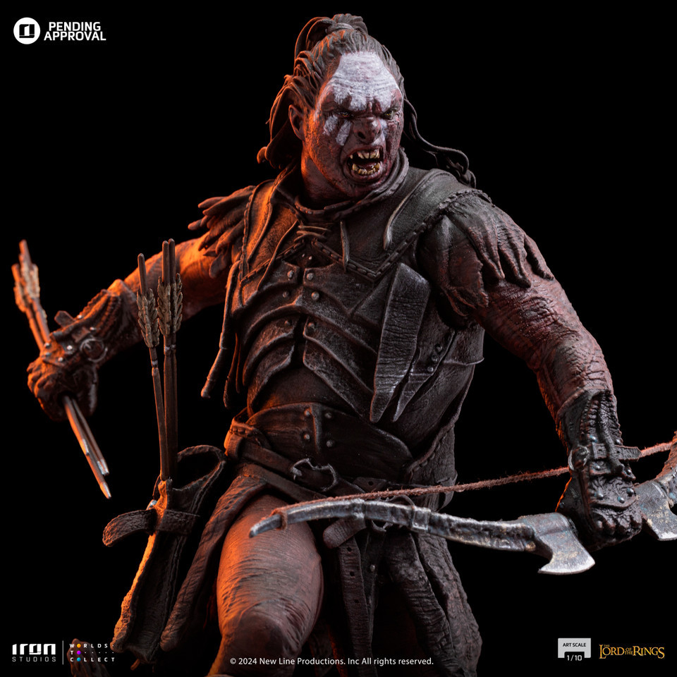 Iron Studios The Lord of the Rings Lurtz Uruk-Hai Leader Limited Edition 1/10 Art Scale Statue