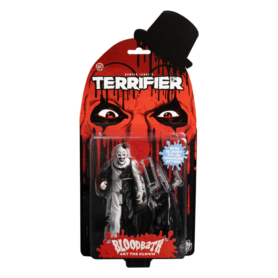 Trick Or Treat Studios Terrifier Art the Clown Blood Bath 5-Inch Action Figure