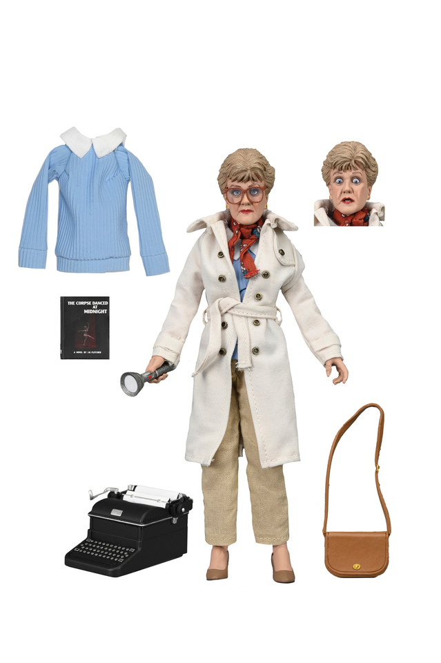 NECA Murder She Wrote Jessica Fletcher 8-Inch Clothed Action Figure