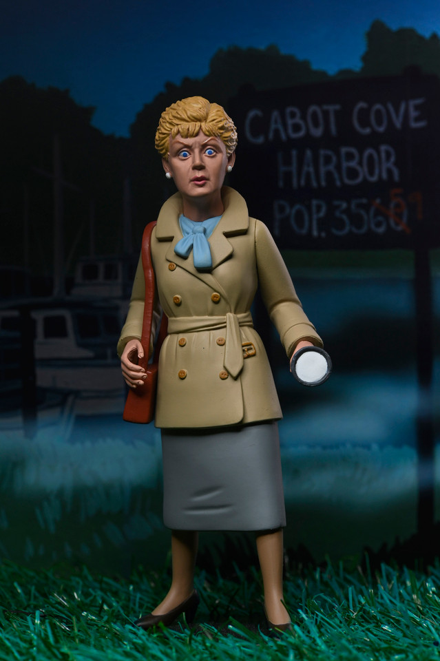 NECA Murder She Wrote Jessica Fletcher Toony Classics 6-Inch Scale Action Figure NECA Murder She Wrote Jessica Fletcher Toony Classics 6-Inch Scale Action Figure