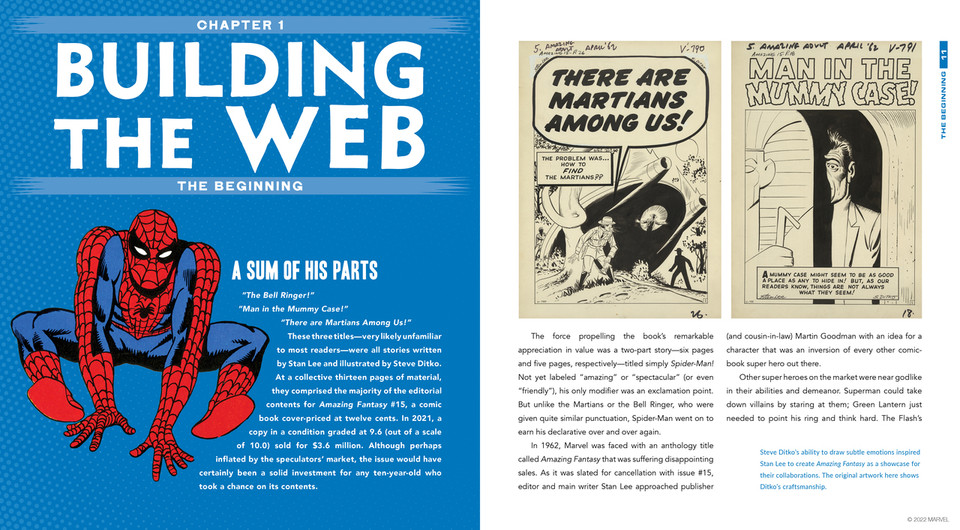 Marvel Spider-Man: A History and Celebration of the Web-Slinger, Decade by Decade Book