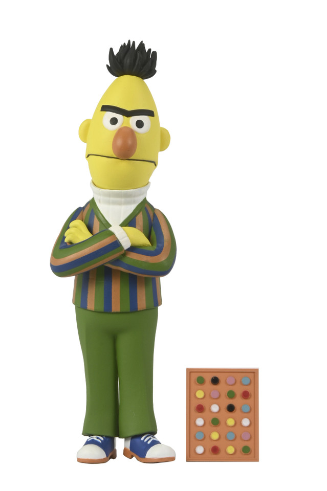 NECA Sesame Street Bert Toony Classics 6-Inch Scale Action Figure NECA Sesame Street Bert Toony Classics 6-Inch Scale Action Figure