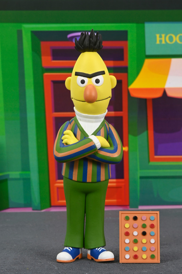 NECA Sesame Street Bert Toony Classics 6-Inch Scale Action Figure NECA Sesame Street Bert Toony Classics 6-Inch Scale Action Figure