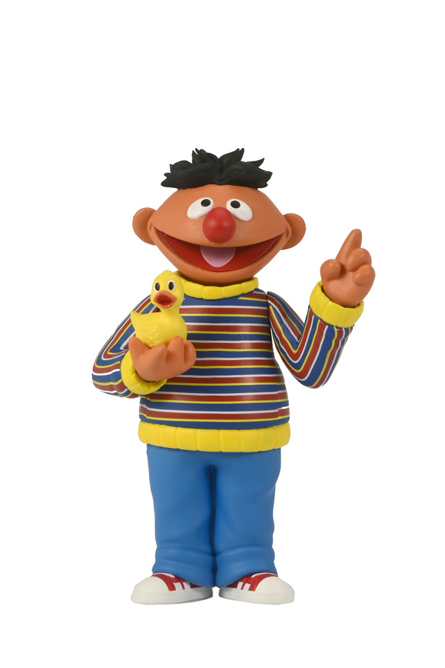 NECA Sesame Street Ernie Toony Classics 6-Inch Scale Action Figure NECA Sesame Street Ernie Toony Classics 6-Inch Scale Action Figure