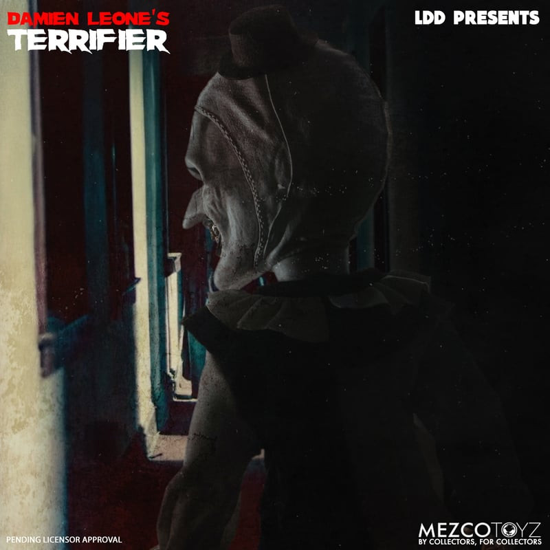 Mezco Toyz LDD Presents Terrifier: Art the Clown Doll