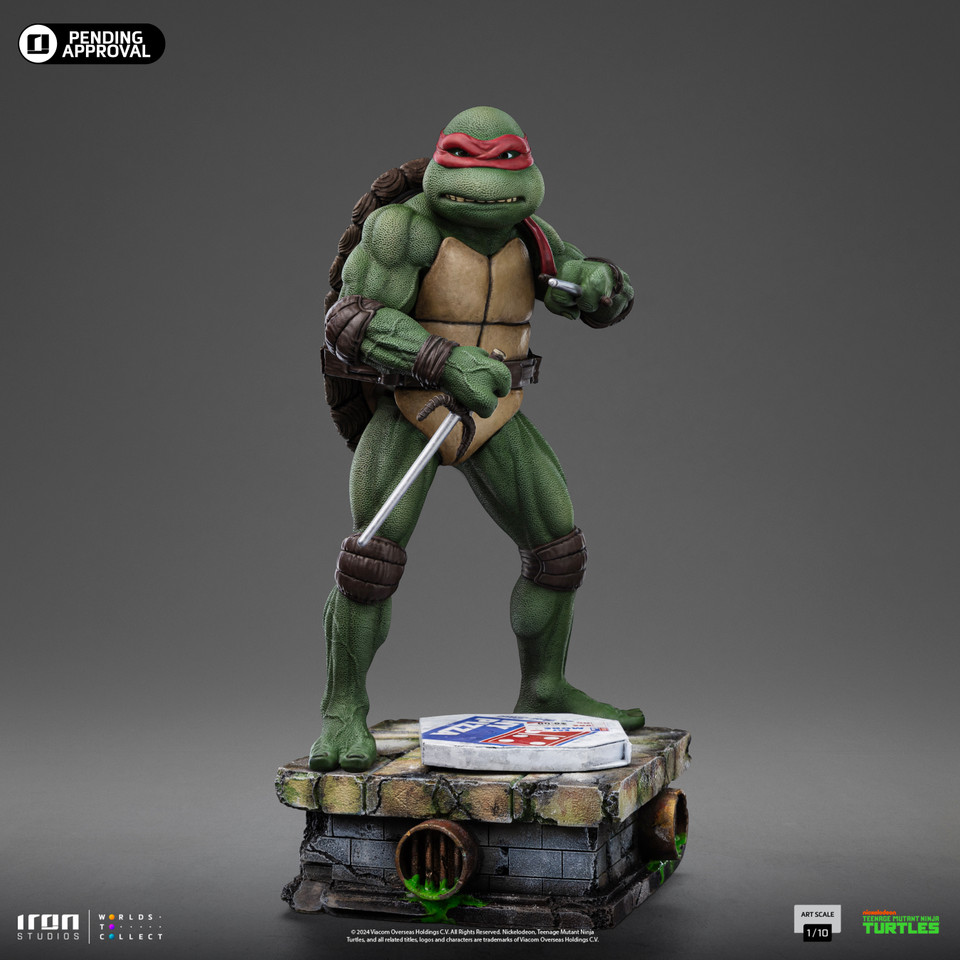 Iron Studios Teenage Mutant Ninja Turtles (1990) Raphael 1:10 Art Scale Limited Edition Statue Iron Studios Teenage Mutant Ninja Turtles (1990) Raphael 1:10 Art Scale Limited Edition Statue