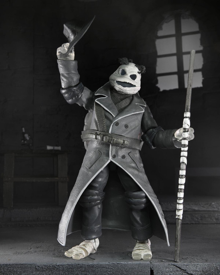 NECA Universal Monsters x Teenage Mutant Ninja Turtles Black & White Action Figure 4-Pack