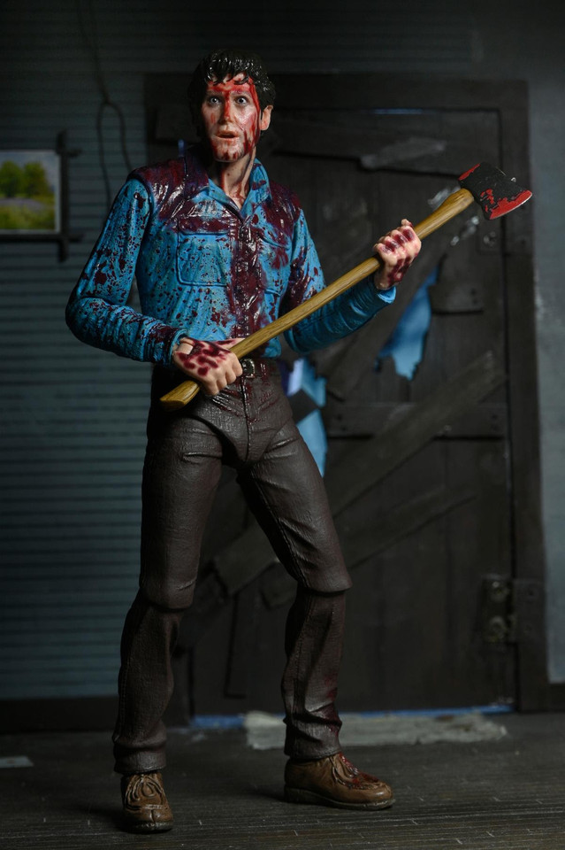 NECA Evil Dead Ultimate Bloody Ash and Cheryl Williams 7-Inch Scale Action Figure 2-Pack