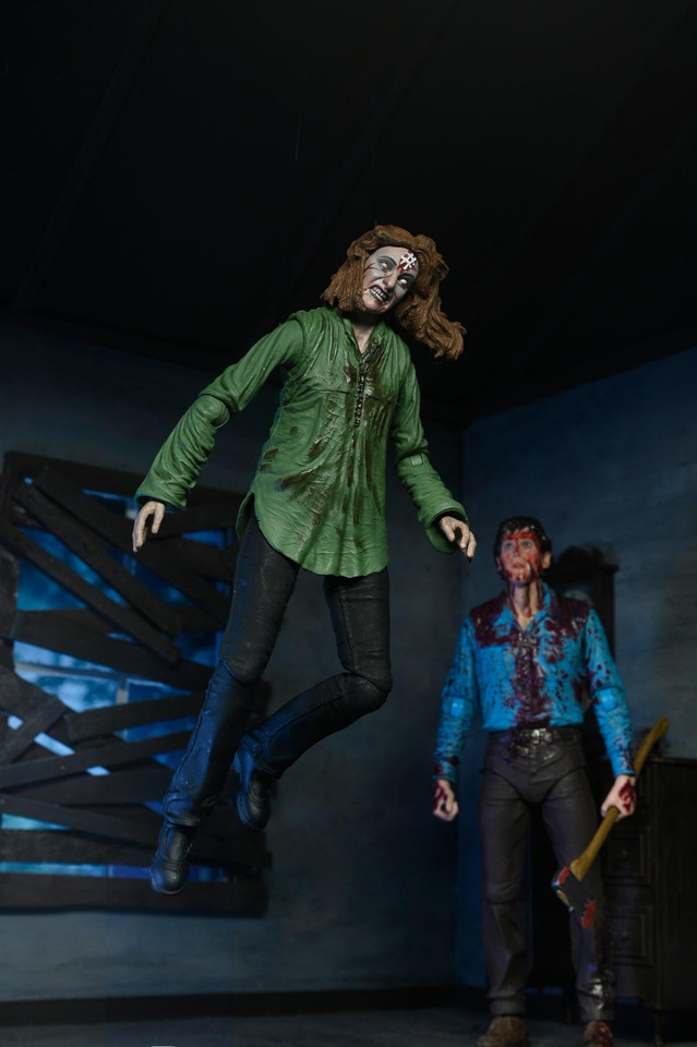 NECA Evil Dead Ultimate Bloody Ash and Cheryl Williams 7-Inch Scale Action Figure 2-Pack