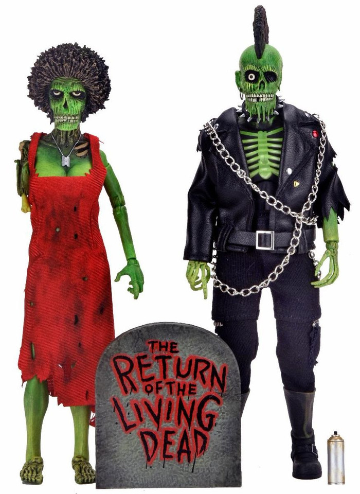 NECA The Return of the Living Dead Trash & Suicide 8-Inch Clothed Figure 2-Pack