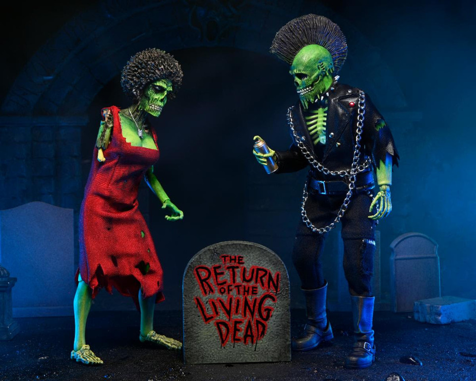 NECA The Return of the Living Dead Trash & Suicide 8-Inch Clothed Figure 2-Pack