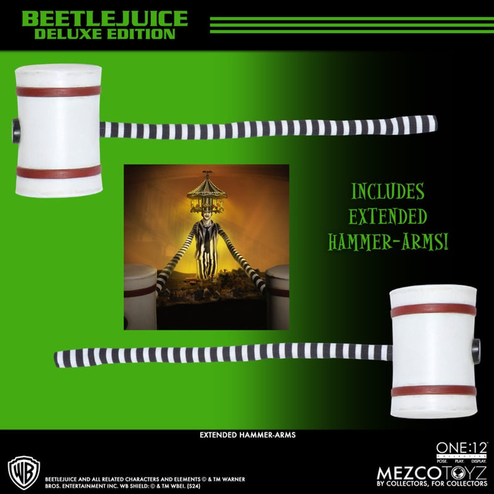 [PRE-ORDER] Mezco Toyz Beetlejuice Deluxe Edition One:12 Collective Action Figure