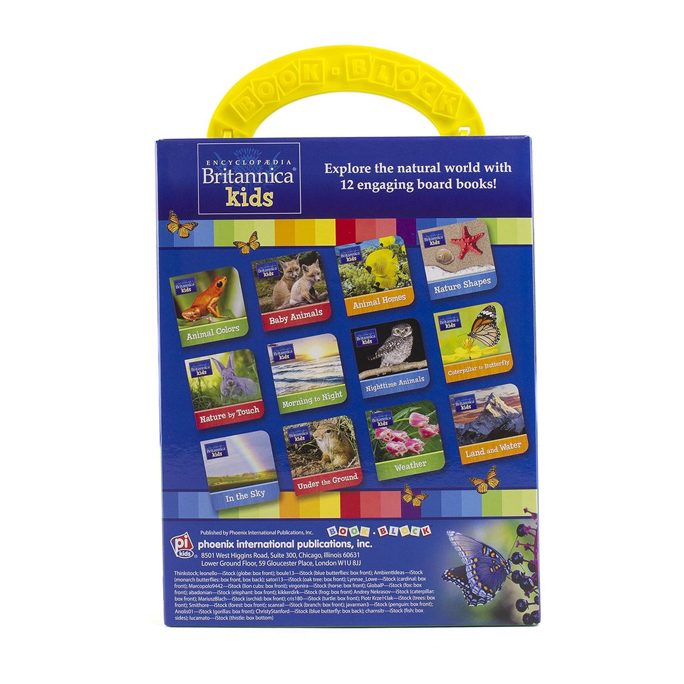 Encyclopedia Britannica - My First Library Board Book Block 12-Book Set