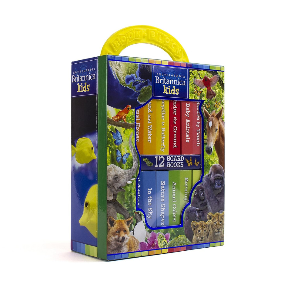 Encyclopedia Britannica - My First Library Board Book Block 12-Book Set
