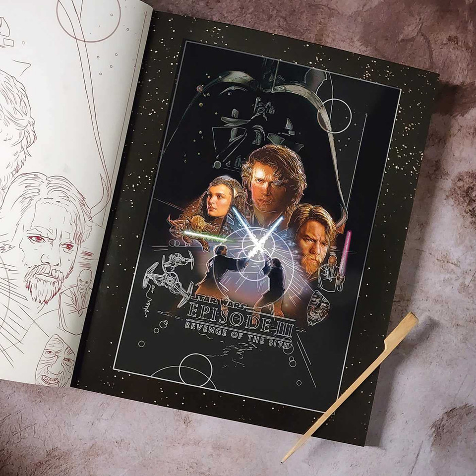 Star Wars: Scratch Artist Book (Paperback)