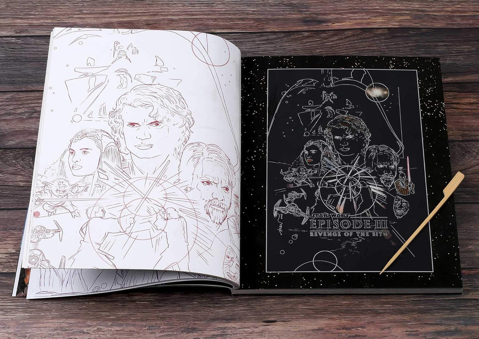 Star Wars: Scratch Artist Book (Paperback)