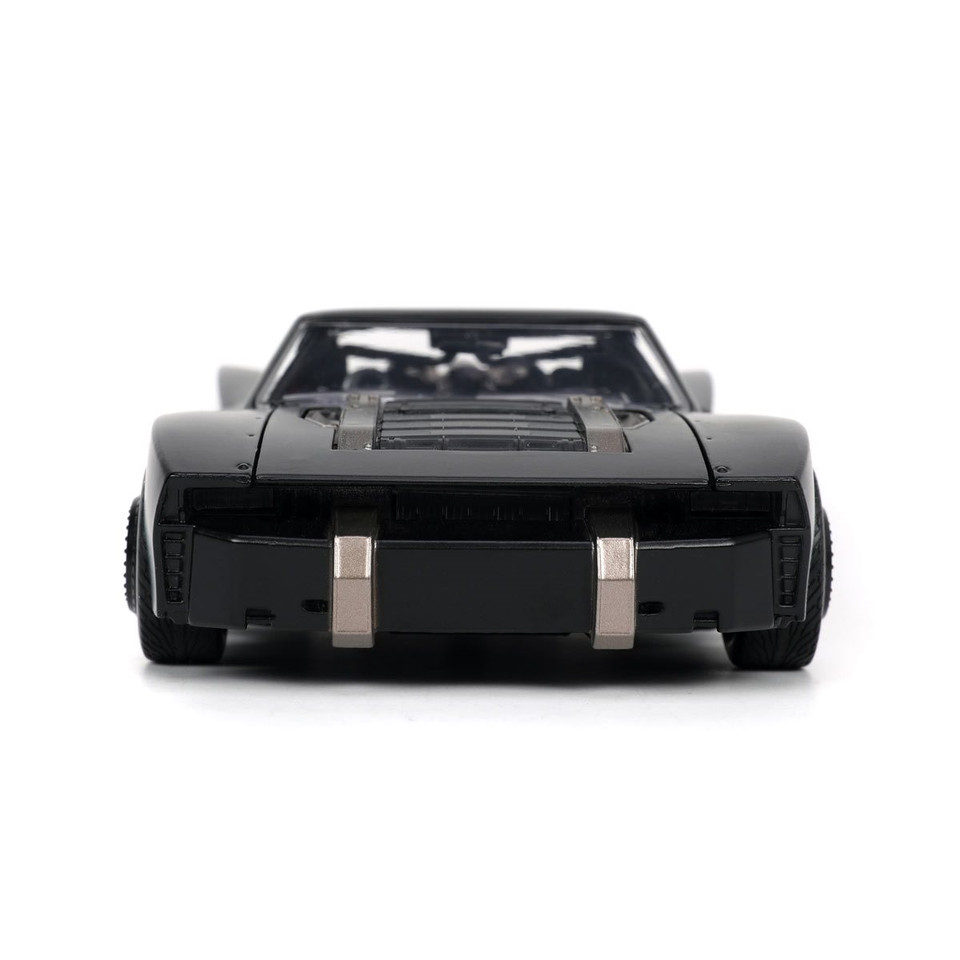 The Batman 2021 Batmobile 1:24 Scale Die-Cast Metal Vehicle with Figure