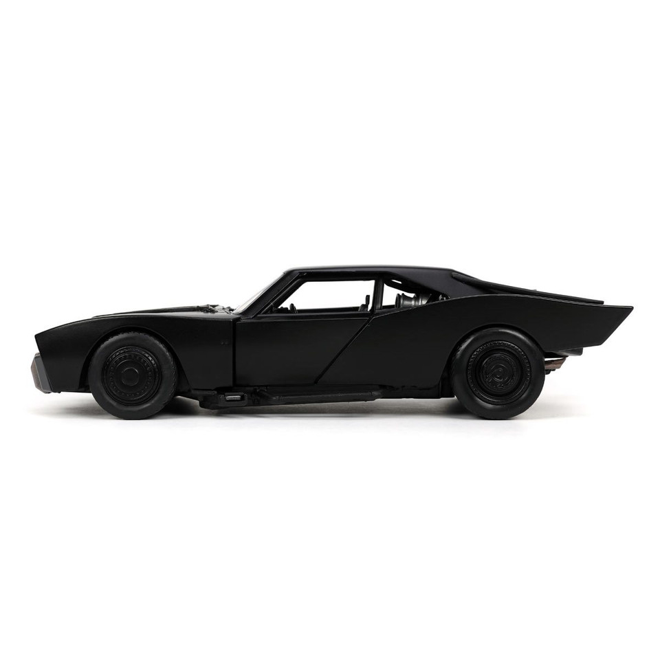 The Batman 2021 Batmobile 1:24 Scale Die-Cast Metal Vehicle with Figure