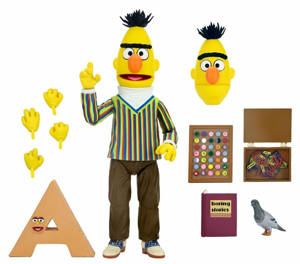 NECA Sesame Street: Ultimate Bert 7-Inch Scale Action Figure NECA Sesame Street: Ultimate Bert 7-Inch Scale Action Figure