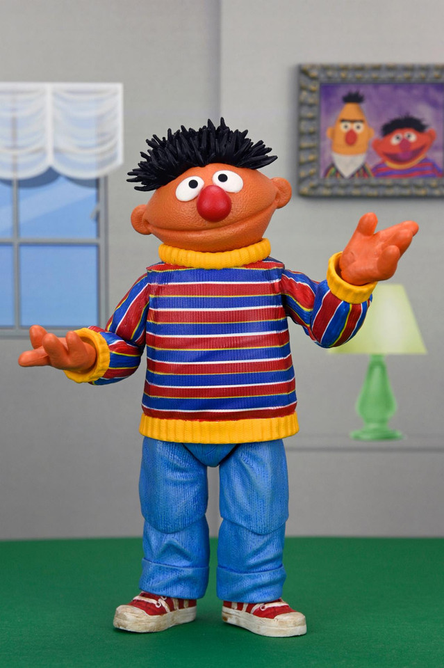 NECA Sesame Street: Ultimate Ernie 7-Inch Scale Action Figure NECA Sesame Street: Ultimate Ernie 7-Inch Scale Action Figure