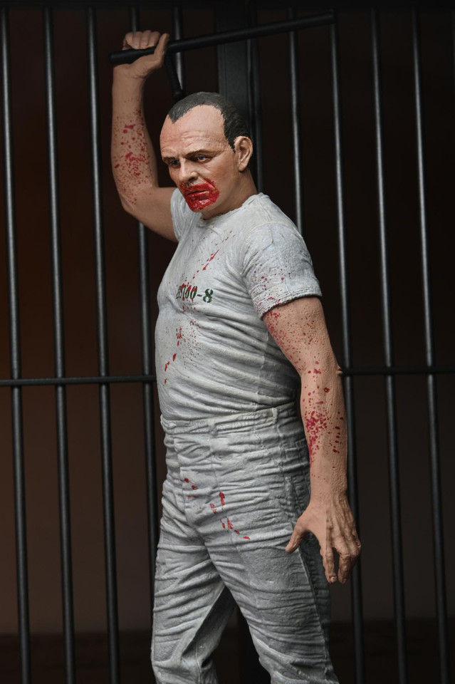 NECA Silence of the Lambs Dr. Hannibal Lecter Prison Escape Version 7-Inch Scale Action Figure NECA Silence of the Lambs Dr. Hannibal Lecter Prison Escape Version 7-Inch Scale Action Figure