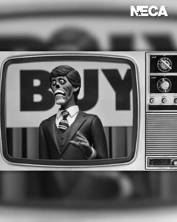 NECA Toony Terrors Silver Screen Edition Assortment 6-Inch Scale Action Figure Set of 4