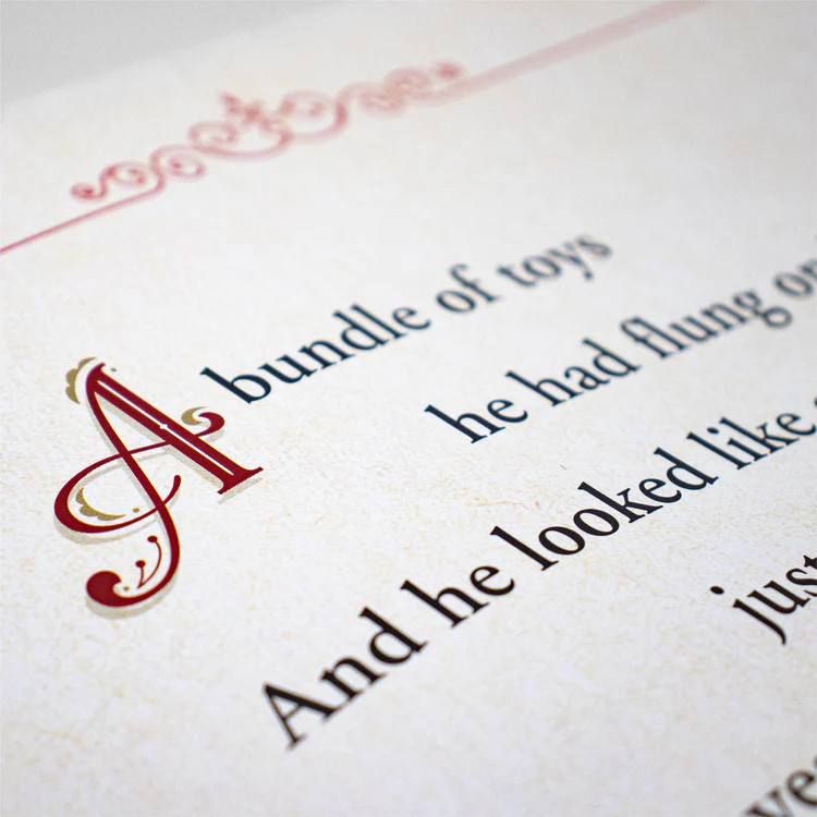 FAO Schwarz "The Night Before Christmas" Hardcover Classic Edition