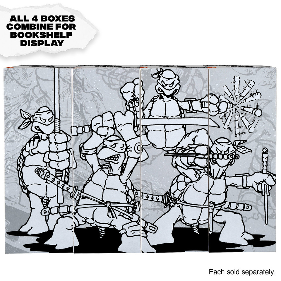 Teenage Mutant Ninja Turtles 40th Anniversary Black & White Original Sketch Set Of 4 (PX Previews Exclusive) Teenage Mutant Ninja Turtles 40th Anniversary Black & White Original Sketch Set Of 4 (PX Previews Exclusive)