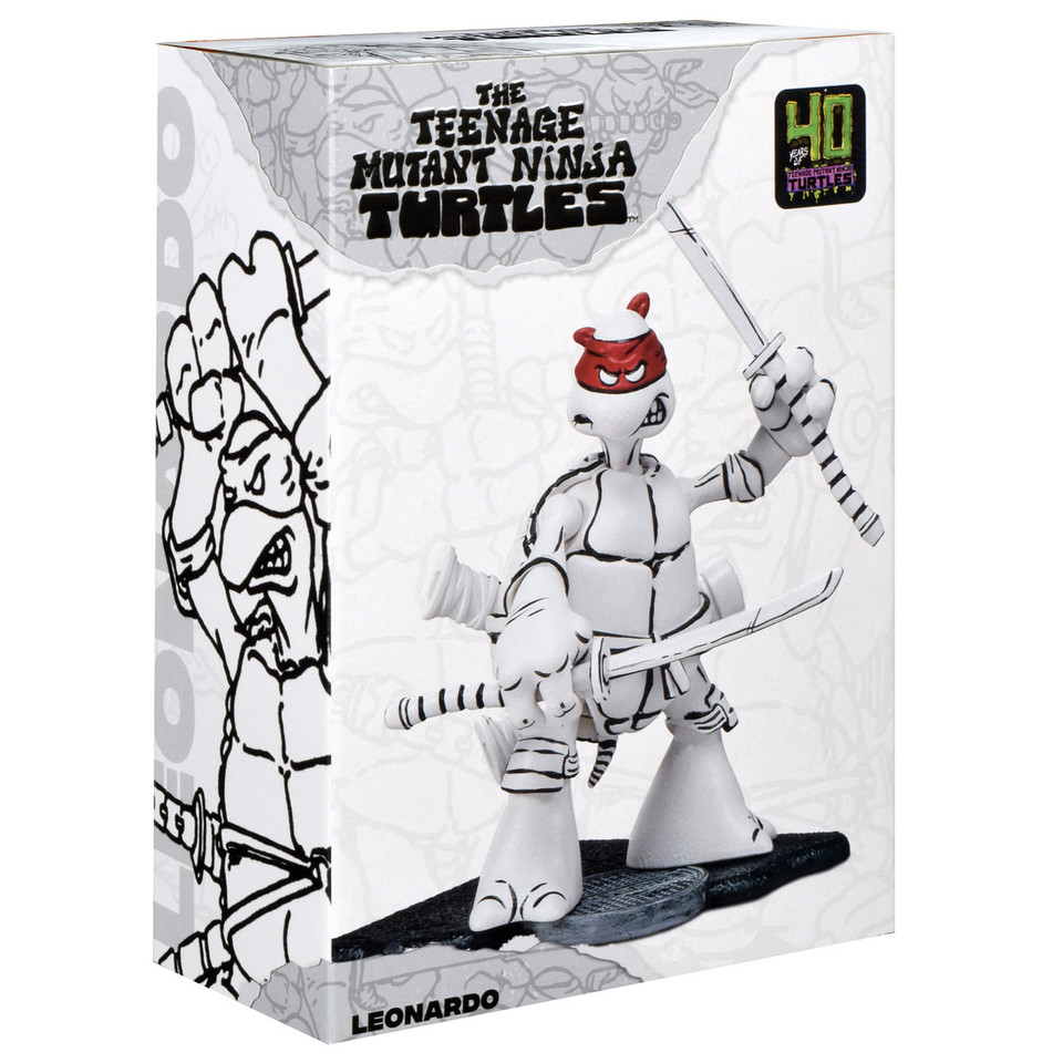 Teenage Mutant Ninja Turtles 40th Anniversary Black & White Original Sketch Set Of 4 (PX Previews Exclusive) Teenage Mutant Ninja Turtles 40th Anniversary Black & White Original Sketch Set Of 4 (PX Previews Exclusive)