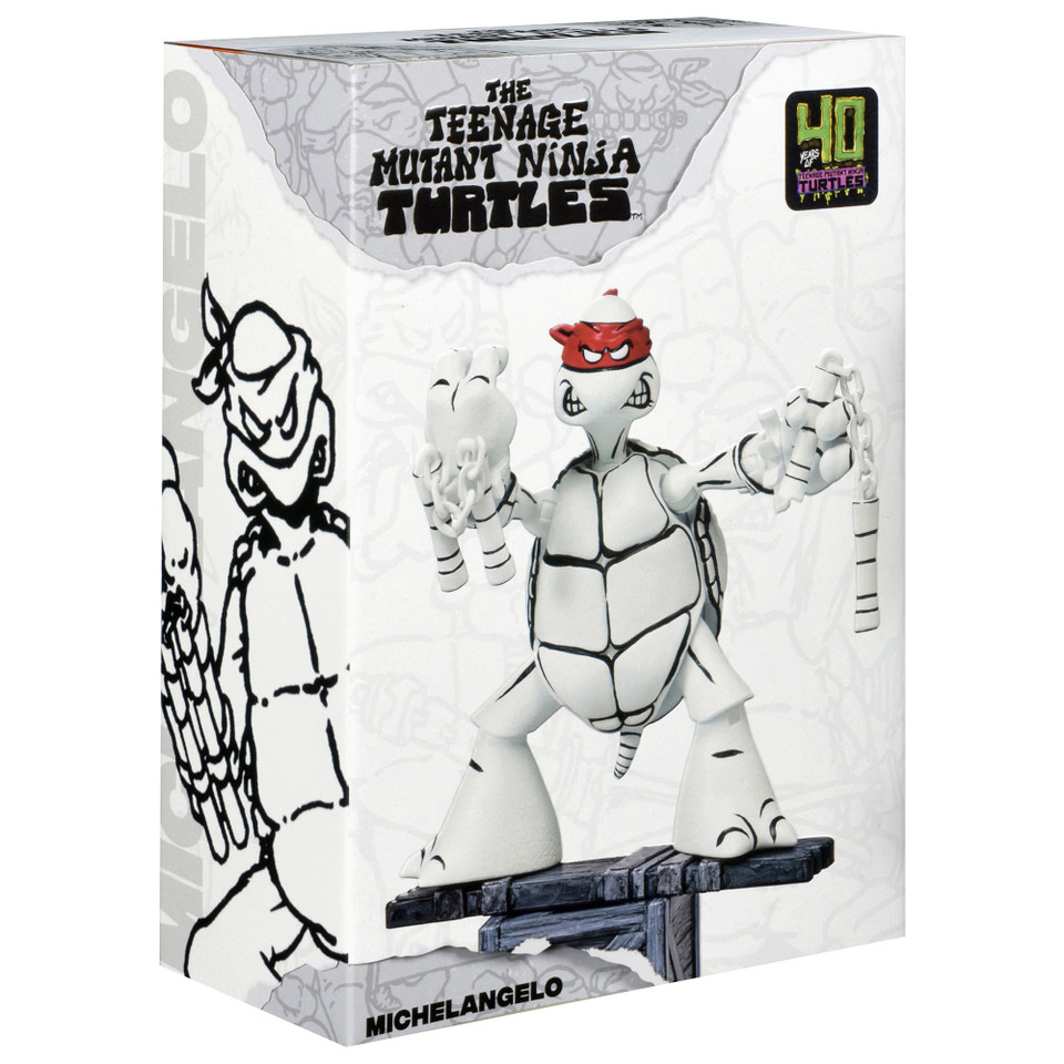 Teenage Mutant Ninja Turtles 40th Anniversary Black & White Original Sketch Set Of 4 (PX Previews Exclusive) Teenage Mutant Ninja Turtles 40th Anniversary Black & White Original Sketch Set Of 4 (PX Previews Exclusive)