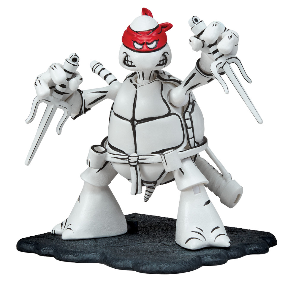 Teenage Mutant Ninja Turtles 40th Anniversary Black & White