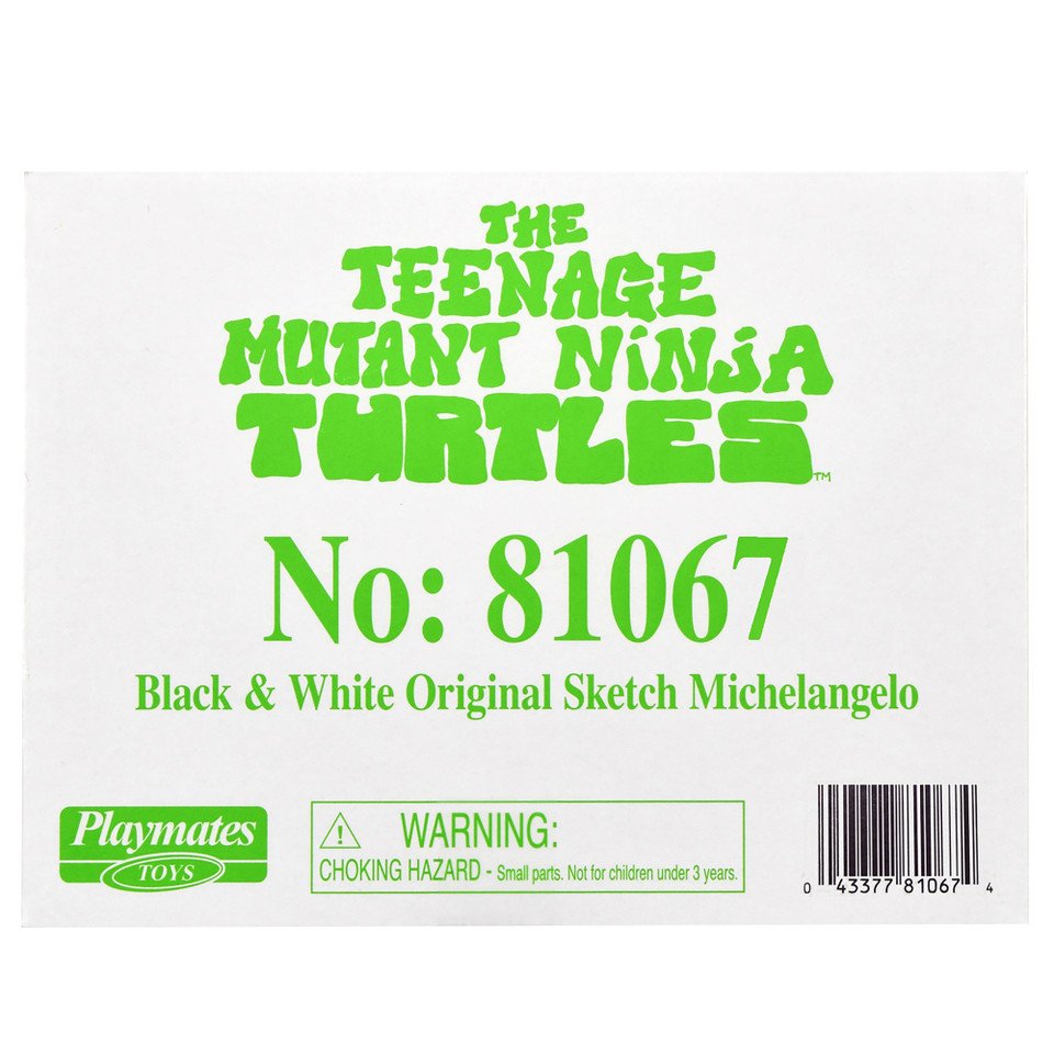 Teenage Mutant Ninja Turtles 40th Anniversary Black & White Original Sketch Set Of 4 (PX Previews Exclusive) Teenage Mutant Ninja Turtles 40th Anniversary Black & White Original Sketch Set Of 4 (PX Previews Exclusive)