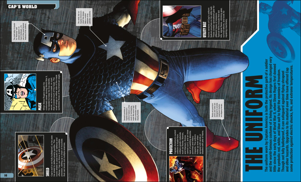 Captain America Ultimate Guide New Edition (Hardcover) Captain America Ultimate Guide New Edition (Hardcover)