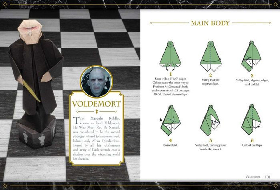 Harry Potter Origami Chess