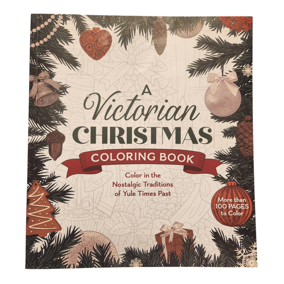 A Victorian Christmas Coloring Book: Color in the Nostalgic Traditions of Yule Times Past