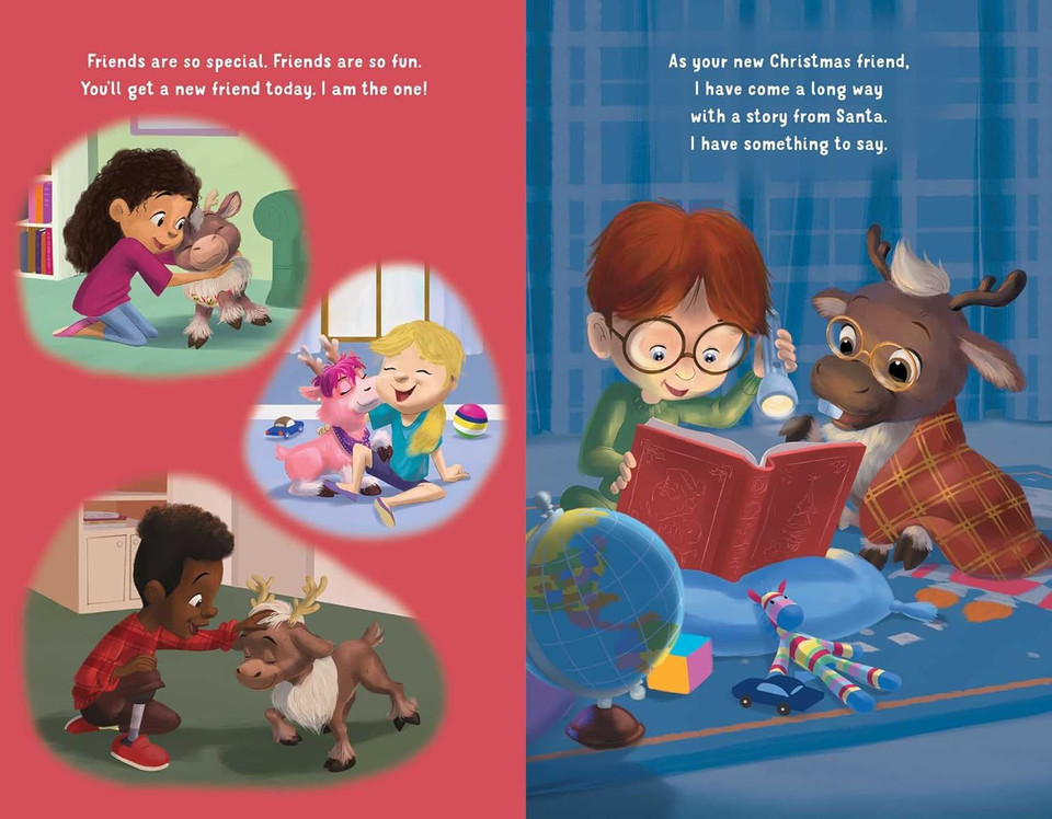 Reindeer in Here (Book & Plush)