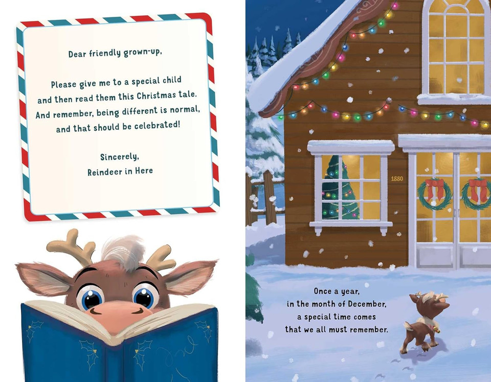 Reindeer in Here (Book & Plush)