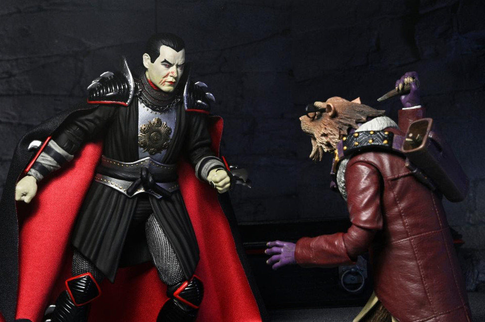 NECA Universal Monsters x Teenage Mutant Ninja Turtles Ultimate Shredder as Dracula 7-Inch Action Figure