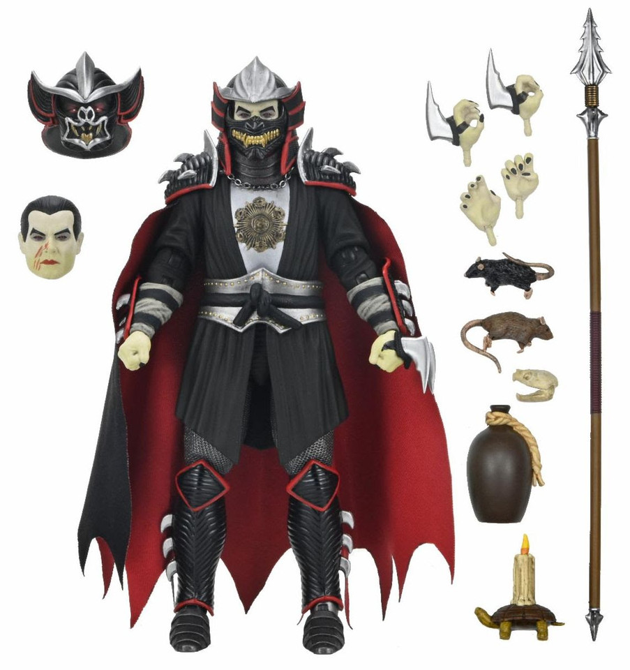 NECA Universal Monsters x Teenage Mutant Ninja Turtles Ultimate Shredder as Dracula 7-Inch Action Figure