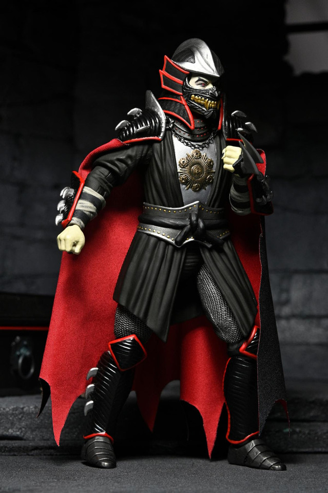 NECA Universal Monsters x Teenage Mutant Ninja Turtles Ultimate Shredder as Dracula 7-Inch Action Figure