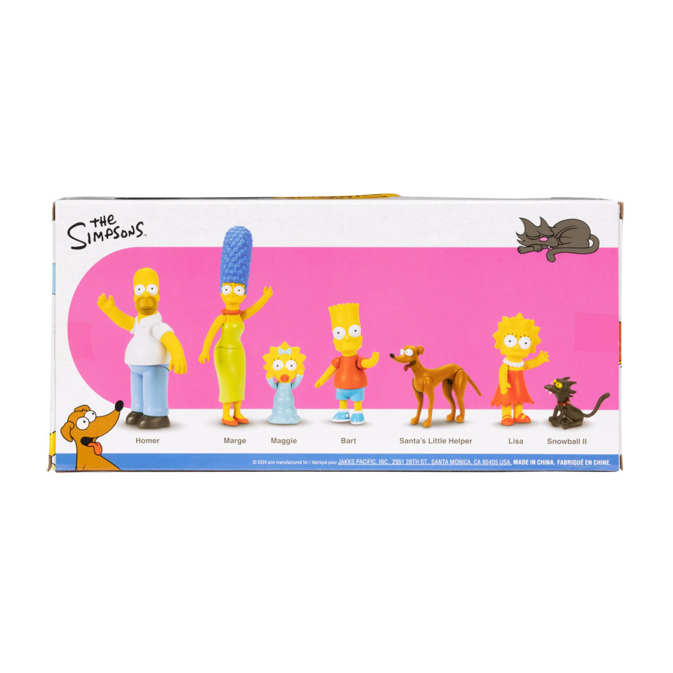 The Simpsons 2.5" Scale Family Multipack