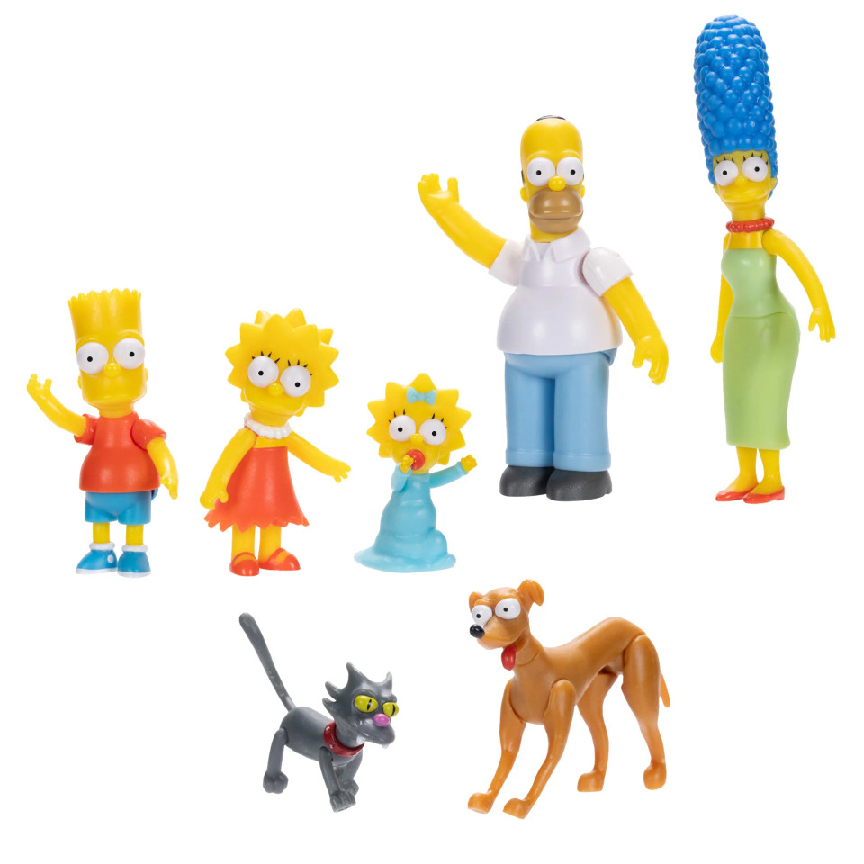 The Simpsons 2.5" Scale Family Multipack