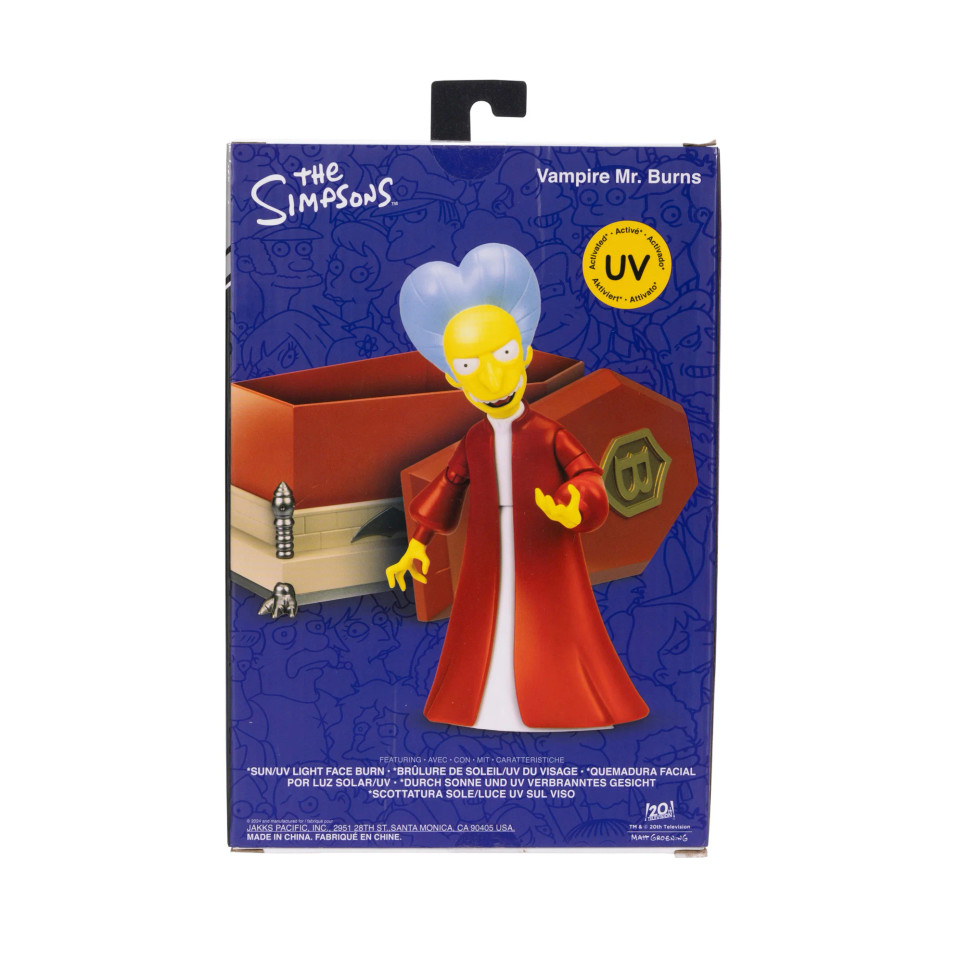 The Simpsons Vampire Mr. Burns 5-Inch Premium Figure
