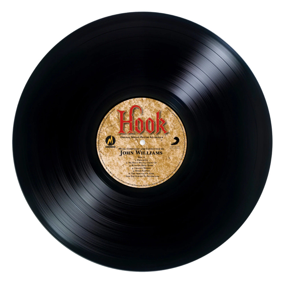 MONDO Hook Original Motion Picture Soundtrack Vinyl 140g 2xLP MONDO Hook Original Motion Picture Soundtrack Vinyl 140g 2xLP