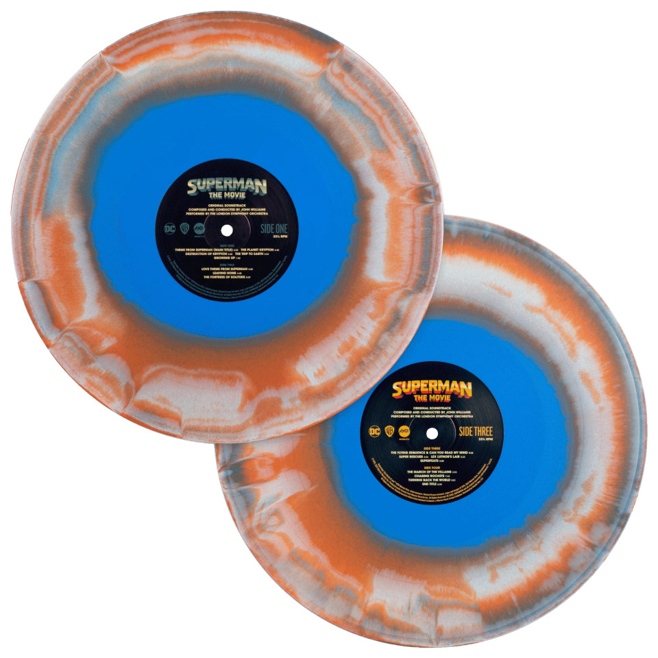 MONDO Superman: The Movie Original Soundtrack Vinyl 2XLP & Graphic Novel Box Set MONDO Superman: The Movie Original Soundtrack Vinyl 2XLP & Graphic Novel Box Set